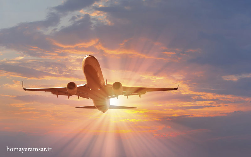 خرید اینترنتی بلیط هواپیما از همای رامسر